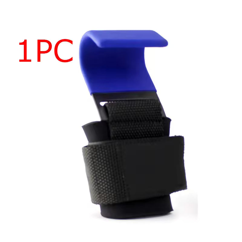 2 Pcs Weight Lifting Hooks - Upgraded Heavy Duty Lifting Wrist Straps for Deadlift, Powerlift, Pull up bar, Liftups, Shrugs, Alternative in Fitness Gym Power Training